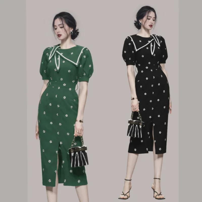 Korean Style Women s Solid Color Embroidered Evening Dress, 2022 Luxury Socialite Design Large зелений
Korean Style Women s Solid Color Embroidered Evening Dress, 2022 Luxury Socialite Design Large зелений