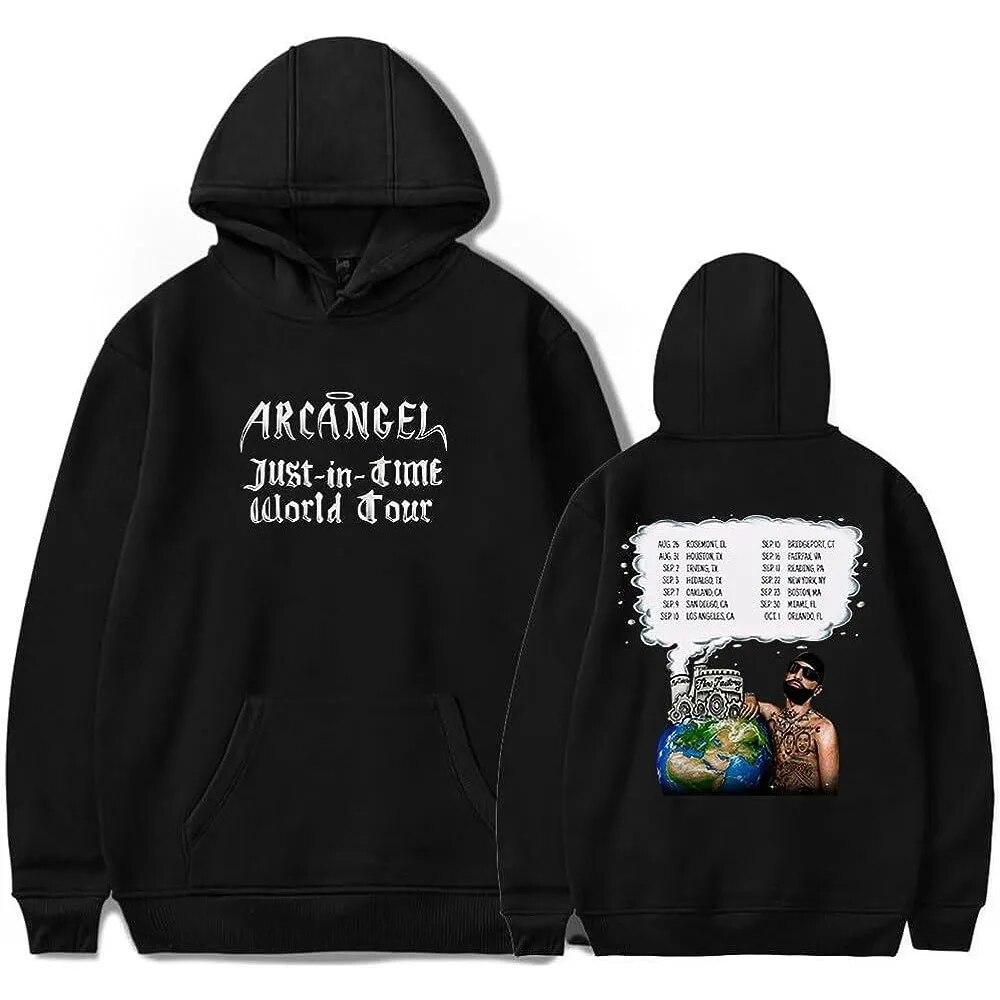 Толстовка унисексArcangel Just in Time World Tour 2023, толстовки с капюшоном, толстовка унисекс с капюшоном, повседневная одежда
Толстовка унисексArcangel Just in Time World Tour 2023, толстовки с капюшоном, толстовка унисекс с капюшоном, повседневная одежда