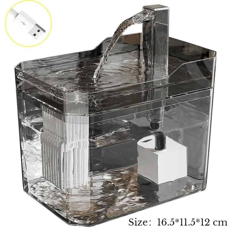 Cat Water Fountain Auto Filter USB Pet Drinking Dispenser Live Water Circulation Quiet Automatic Fountain for Cats Small Dog
Cat Water Fountain Auto Filter USB Pet Drinking Dispenser Live Water Circulation Quiet Automatic Fountain for Cats Small Dog