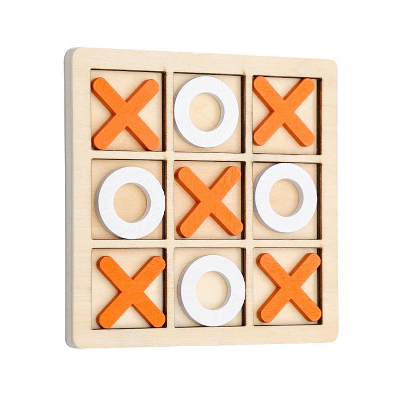 Montessori Wooden Tic Tac Toe Game Standard Edition XO Strategy Board Game for 2 Players Brain Training Puzzle for Adults Kid помаранчевий
Montessori Wooden Tic Tac Toe Game Standard Edition XO Strategy Board Game for 2 Players Brain Training Puzzle for Adults Kid помаранчевий