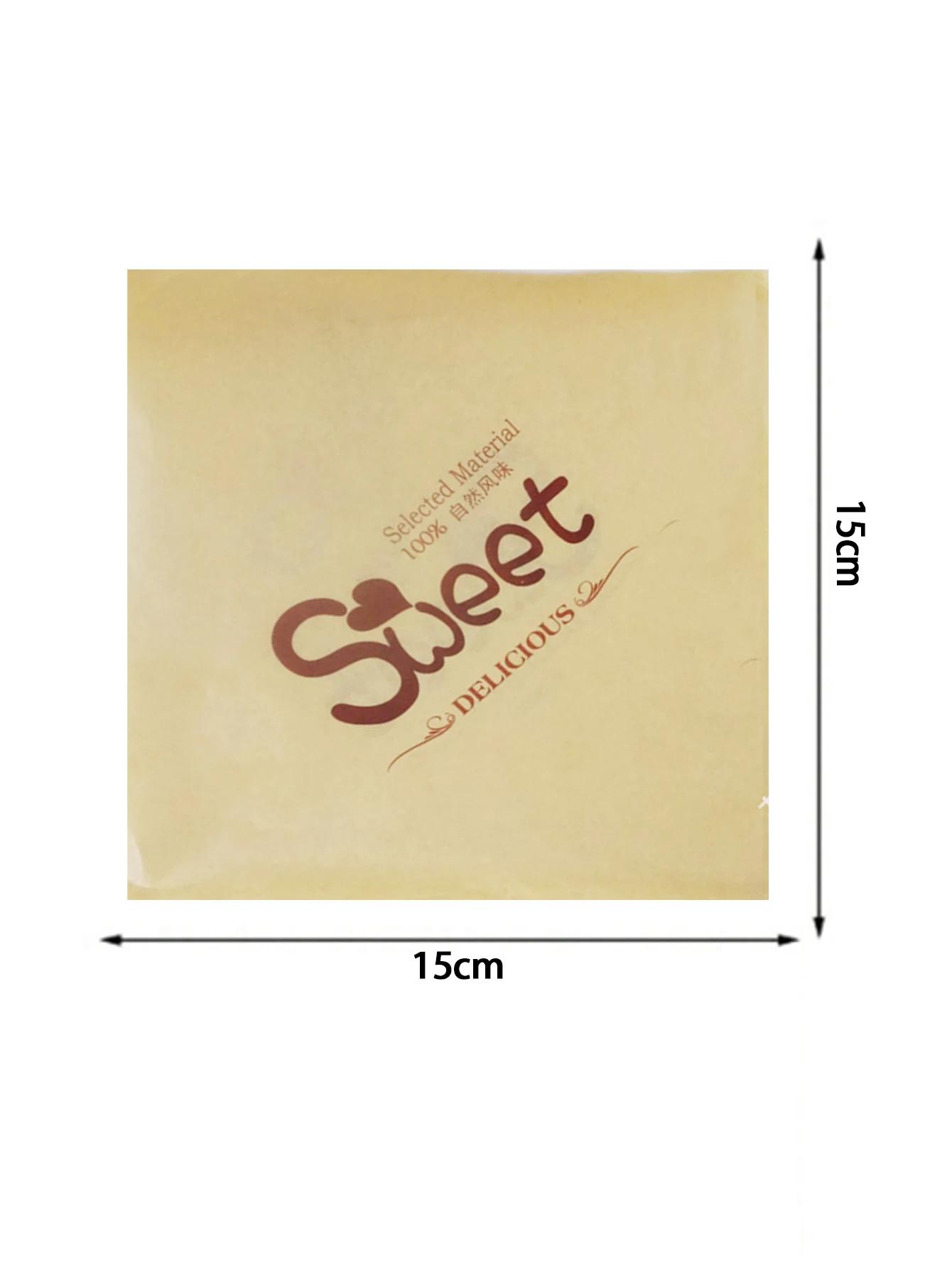 50pcs Oil-Proof Paper Food Wrapping Paper Baking Sandwich Burger Fries Fried Food Wrapping Paper Plate Mat Accessories 50pcs
50pcs Oil-Proof Paper Food Wrapping Paper Baking Sandwich Burger Fries Fried Food Wrapping Paper Plate Mat Accessories 50pcs