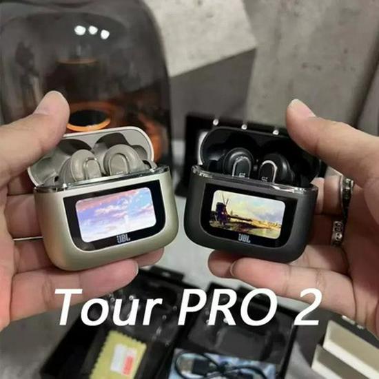 Бездротові Bluetooth-навушники Tour PRO 2 з дисплеєм шампанського
Бездротові Bluetooth-навушники Tour PRO 2 з дисплеєм шампанського