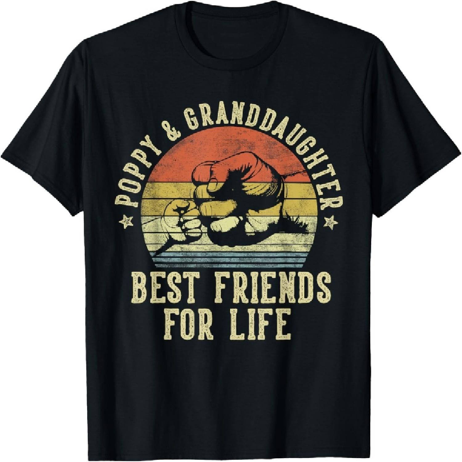 Poppy and Granddaughter Best Friends for Life Funny Poppy T-Shirt XXXXXL різнокольоровий
Poppy and Granddaughter Best Friends for Life Funny Poppy T-Shirt XXXXXL різнокольоровий
