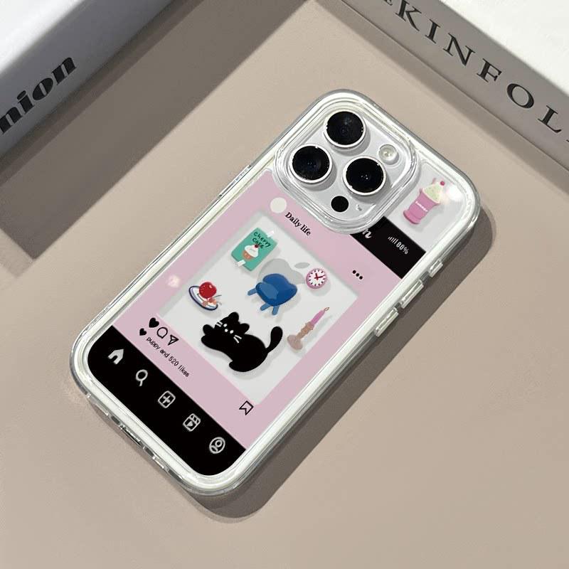 High-End Dessert Black Cat Phone Case for Apple 13PRO/14ProMax/15/16ProMax/17 – Hot Selling Apple 16E
High-End Dessert Black Cat Phone Case for Apple 13PRO/14ProMax/15/16ProMax/17 – Hot Selling Apple 16E