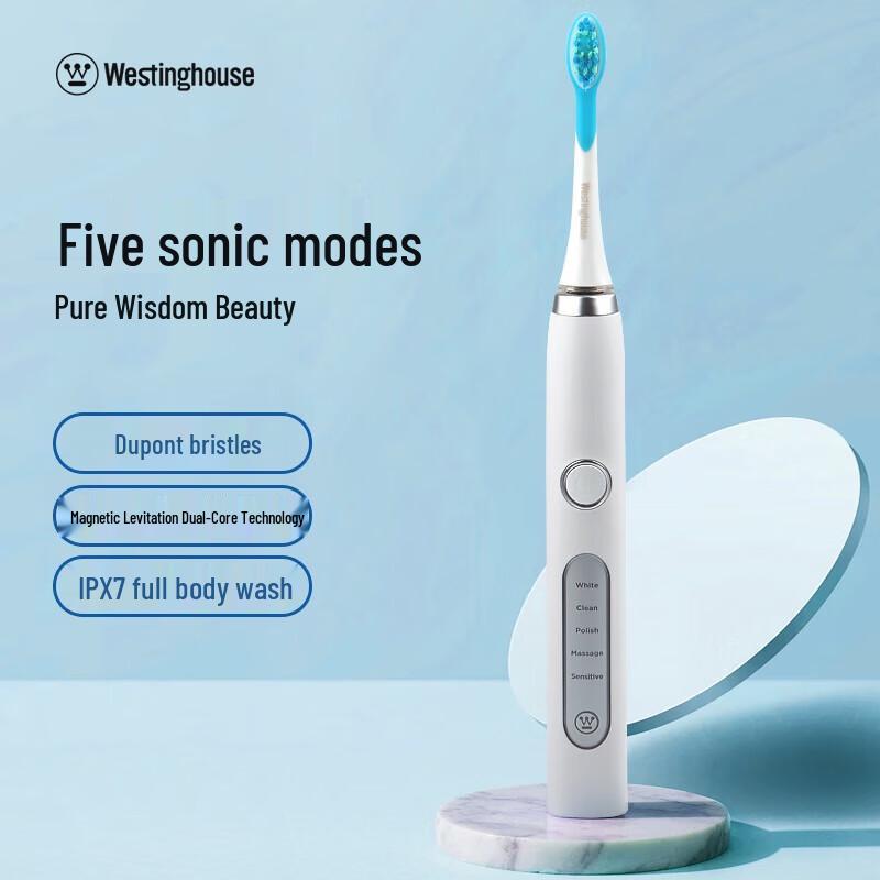 Westinghouse WT-501W Sonic Electric Toothbrush
Westinghouse WT-501W Sonic Electric Toothbrush