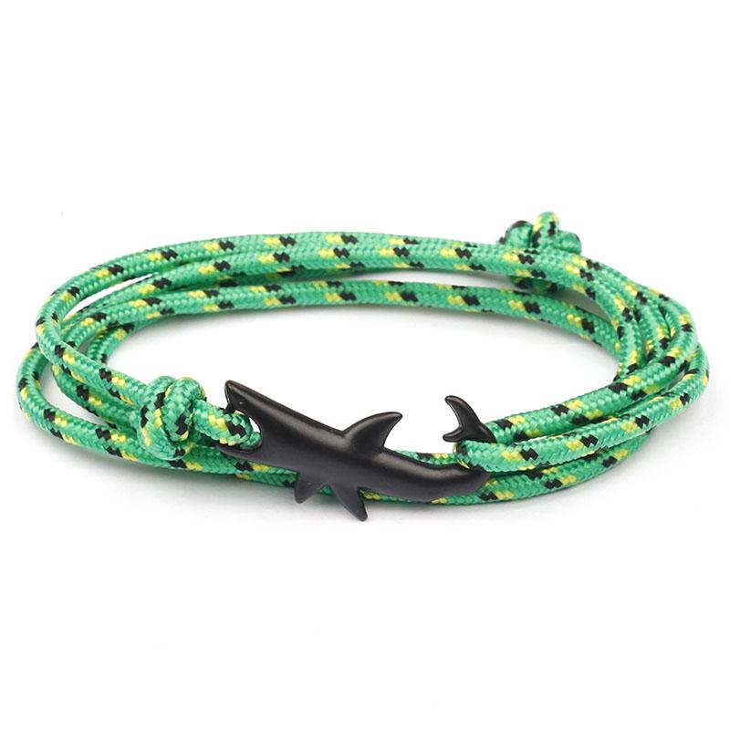 Noter Stylish Shark Bracelet Men Women Handmade Multi Layer Adjustable Paracord Braslet Multiple Colors Available Casual Jewelry Adjustable
Noter Stylish Shark Bracelet Men Women Handmade Multi Layer Adjustable Paracord Braslet Multiple Colors Available Casual Jewelry Adjustable