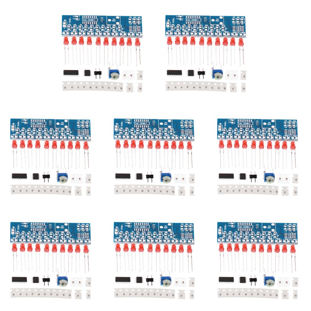 AU NE555 CD4017 светодиодный мигающий светильник DIY комплект SMD практическое пособие по пайке 2.5-14.5
AU NE555 CD4017 светодиодный мигающий светильник DIY комплект SMD практическое пособие по пайке 2.5-14.5