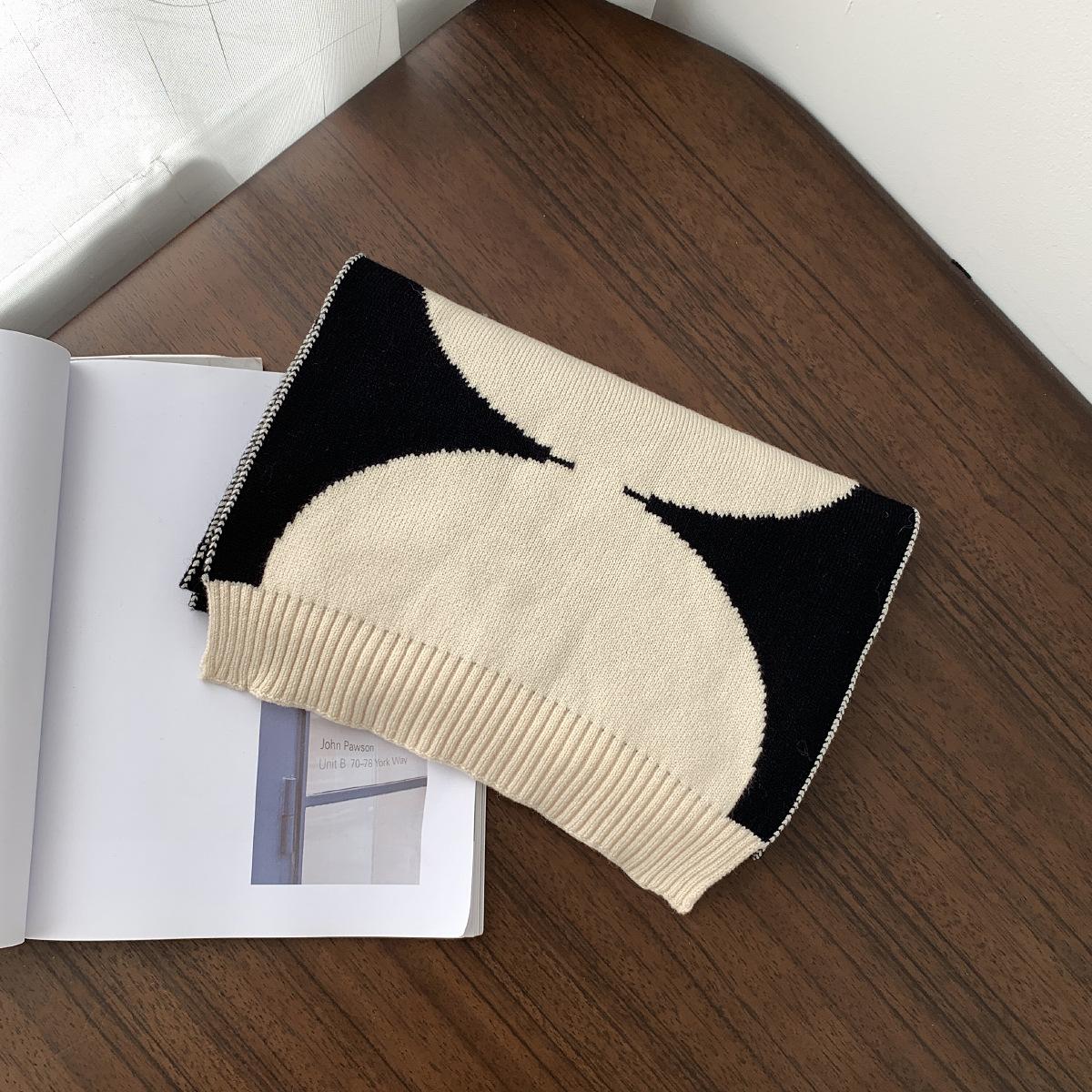 Contrast Color Scarf Women s Fall and Winter Shawl Versatile Versatile Student Warm Knitted Wool Scarf To Protect Against Cold 180*35cm
Contrast Color Scarf Women s Fall and Winter Shawl Versatile Versatile Student Warm Knitted Wool Scarf To Protect Against Cold 180*35cm