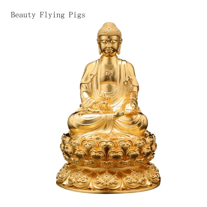 1PCS brass plated with 24K gold Shakyamuni Ksitigarbha Guanyin Bodhisattva Medicine Buddha offering feng shui ornaments
1PCS brass plated with 24K gold Shakyamuni Ksitigarbha Guanyin Bodhisattva Medicine Buddha offering feng shui ornaments