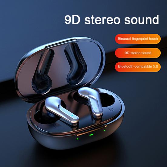 Практичные Bluetooth-совместимые наушники Bluetooth-совместимые 5.0 с микрофоном 9D HiFi Stereo
Практичные Bluetooth-совместимые наушники Bluetooth-совместимые 5.0 с микрофоном 9D HiFi Stereo