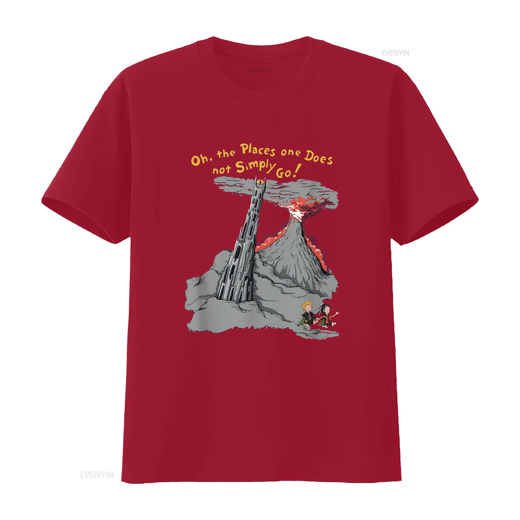 Oh The Places One Does Not Simply Go T Shirt vintage Washed Soft streetwear Versatile Slightly Top For Everyday Wear Casual S
Oh The Places One Does Not Simply Go T Shirt vintage Washed Soft streetwear Versatile Slightly Top For Everyday Wear Casual S