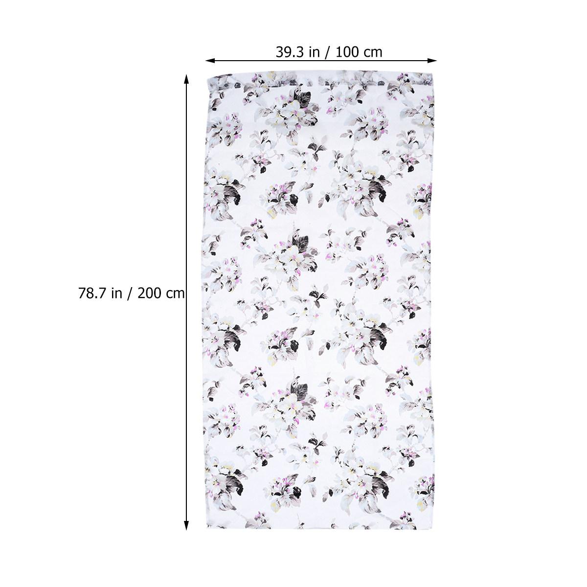 Premium Sheer Curtains Black White Flower Print Window Gauze For Living Room Bedroom Window Screen Curtain Home Décor
Premium Sheer Curtains Black White Flower Print Window Gauze For Living Room Bedroom Window Screen Curtain Home Décor