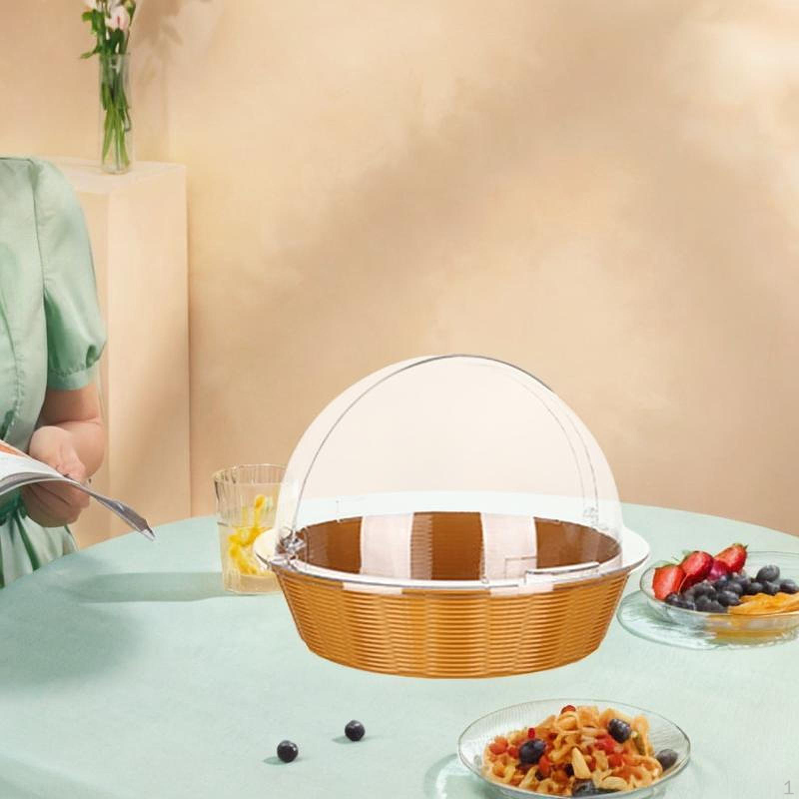 Хлебная корзина Поднос для сервировки с крышкой Многоцелевой Пыленепроницаемый Настольный для еды для пекарни коричневый
Хлебная корзина Поднос для сервировки с крышкой Многоцелевой Пыленепроницаемый Настольный для еды для пекарни коричневый