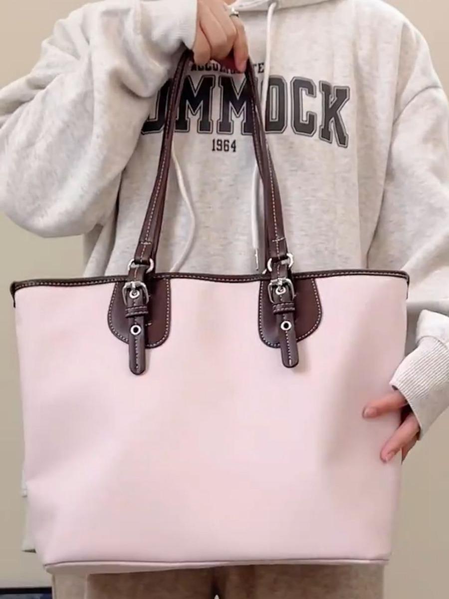 Retro Nylon Pink Tote Bag Wallet Women Fairy Core Sweet Cute Large Capacity Handbag Student Versatile Vintage Underarm Bag 2025 42x28x12cm розовый
Retro Nylon Pink Tote Bag Wallet Women Fairy Core Sweet Cute Large Capacity Handbag Student Versatile Vintage Underarm Bag 2025 42x28x12cm розовый