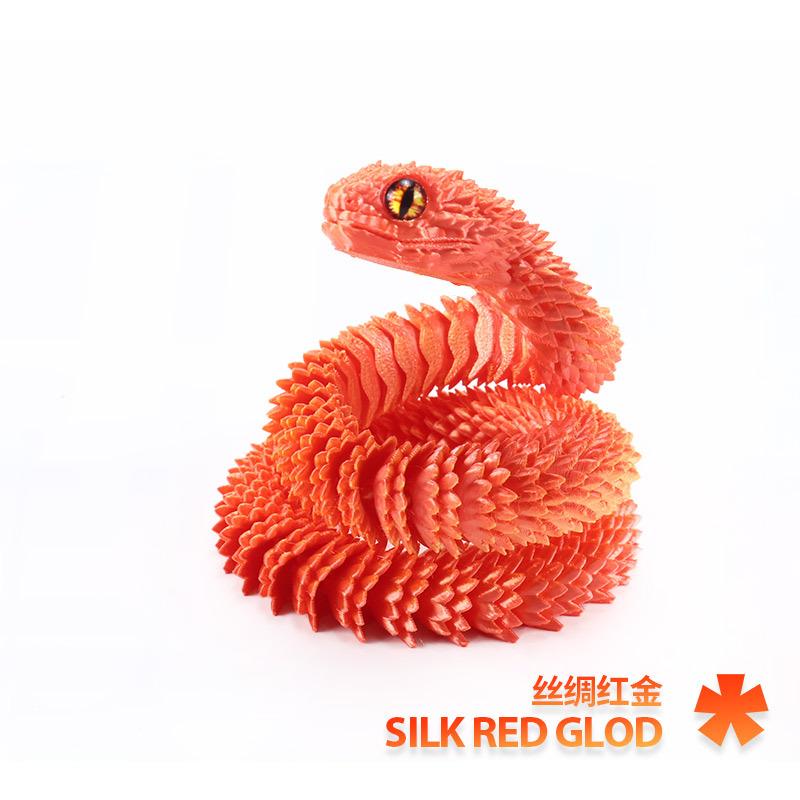 3D Printed Snake Ornament Desktop Ornament 3d Print Animals Home Office Craft Printed Figures Christmas Kids Birthday Gifts 30cm
3D Printed Snake Ornament Desktop Ornament 3d Print Animals Home Office Craft Printed Figures Christmas Kids Birthday Gifts 30cm