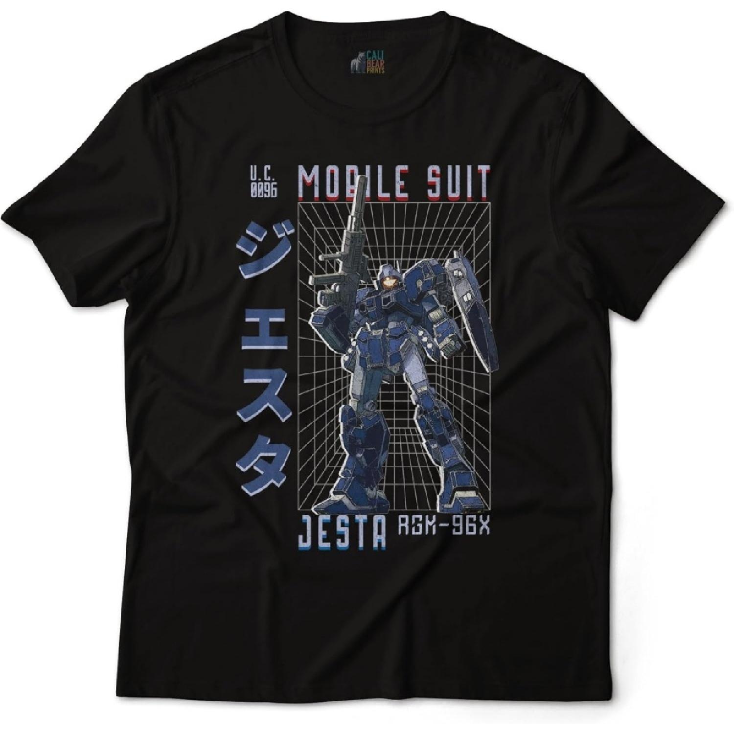 Calibear Prints Mobile Suit Gundam RGM-96X Jesta Earth Federation Forces Anime Mecha Graphic Art T-Shirt XXXXXL чорний
Calibear Prints Mobile Suit Gundam RGM-96X Jesta Earth Federation Forces Anime Mecha Graphic Art T-Shirt XXXXXL чорний