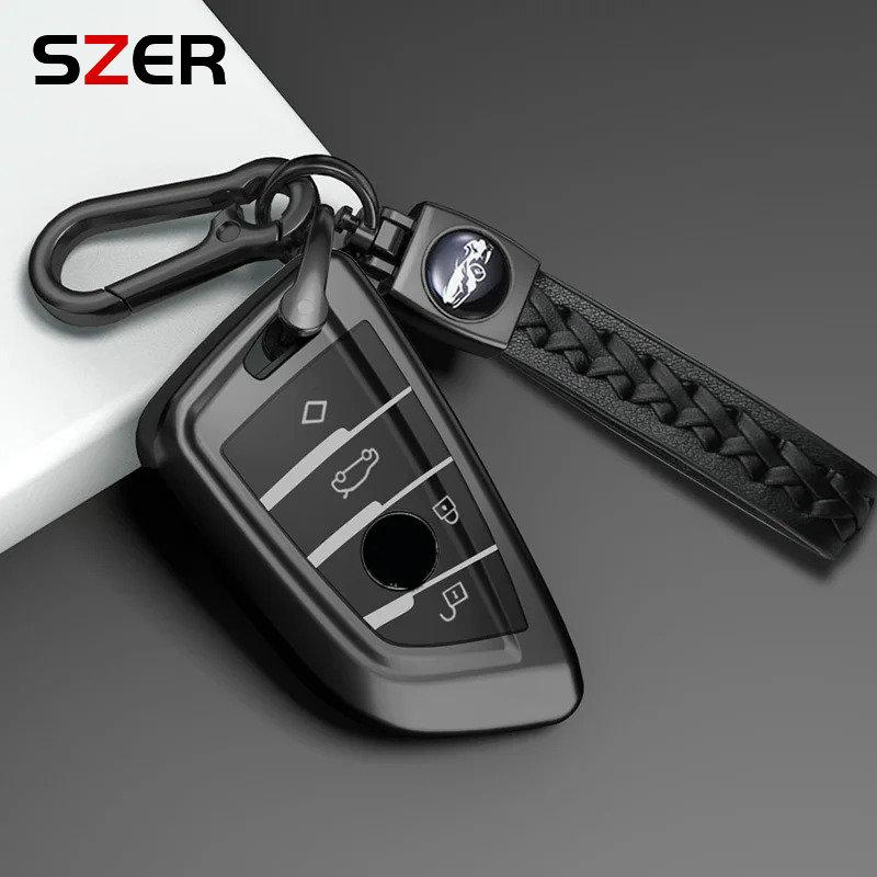 NEW TPU Remote Car Key Case Cover Full Shell For Bmw F20 G20 G30 X1 X3 X4 X5 G05 X6 X7 G11 F15 F16 G01 G02 F48 Holder Keychain
NEW TPU Remote Car Key Case Cover Full Shell For Bmw F20 G20 G30 X1 X3 X4 X5 G05 X6 X7 G11 F15 F16 G01 G02 F48 Holder Keychain
