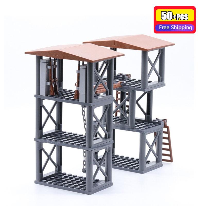 Military Watchtower Building Blocks Army Base Guard Post Construction Set DIY Educational Toys For Children Boys Birthday Gift
Military Watchtower Building Blocks Army Base Guard Post Construction Set DIY Educational Toys For Children Boys Birthday Gift