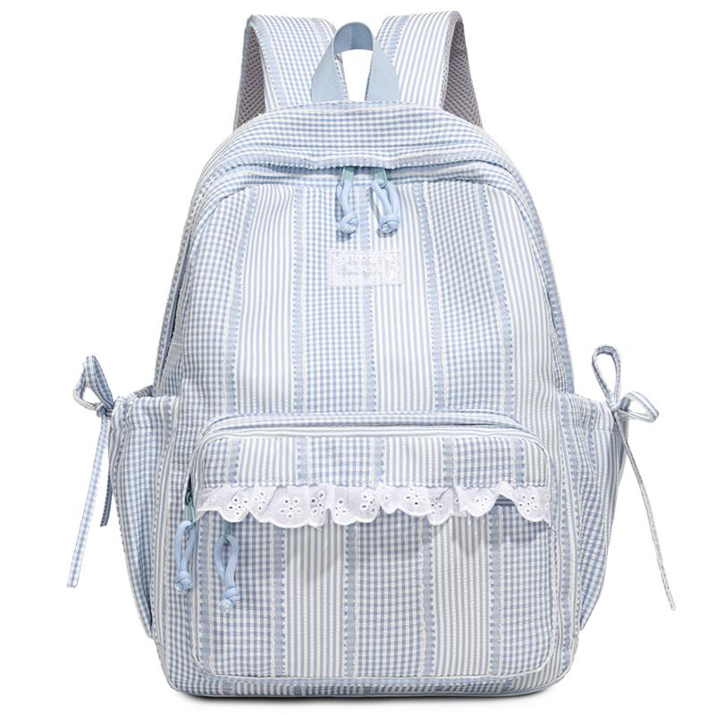Women s Lace Backpack Student Schoolbag Travel Backpack Small синій
Women s Lace Backpack Student Schoolbag Travel Backpack Small синій