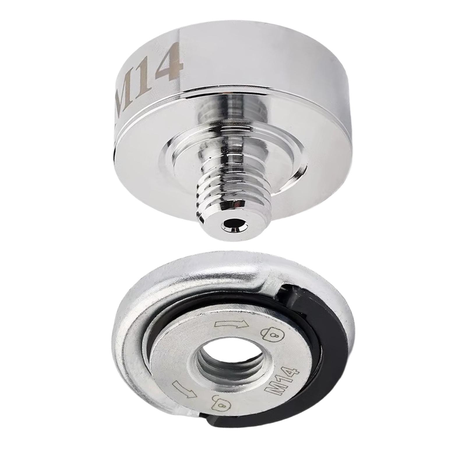 M14 Grinder Adapter Set Steel Arbors With Flange Nut For X Lock Quick Releases Locking Mechanism 1
M14 Grinder Adapter Set Steel Arbors With Flange Nut For X Lock Quick Releases Locking Mechanism 1