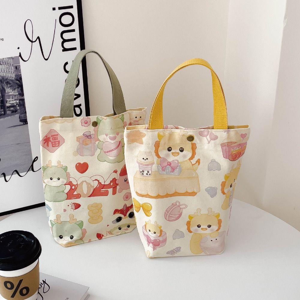 Large Capacity Cute Dragon Canvas Bag Ladies Cartoon Handbag Commuting Cloth Bags New Tote Bags
Large Capacity Cute Dragon Canvas Bag Ladies Cartoon Handbag Commuting Cloth Bags New Tote Bags