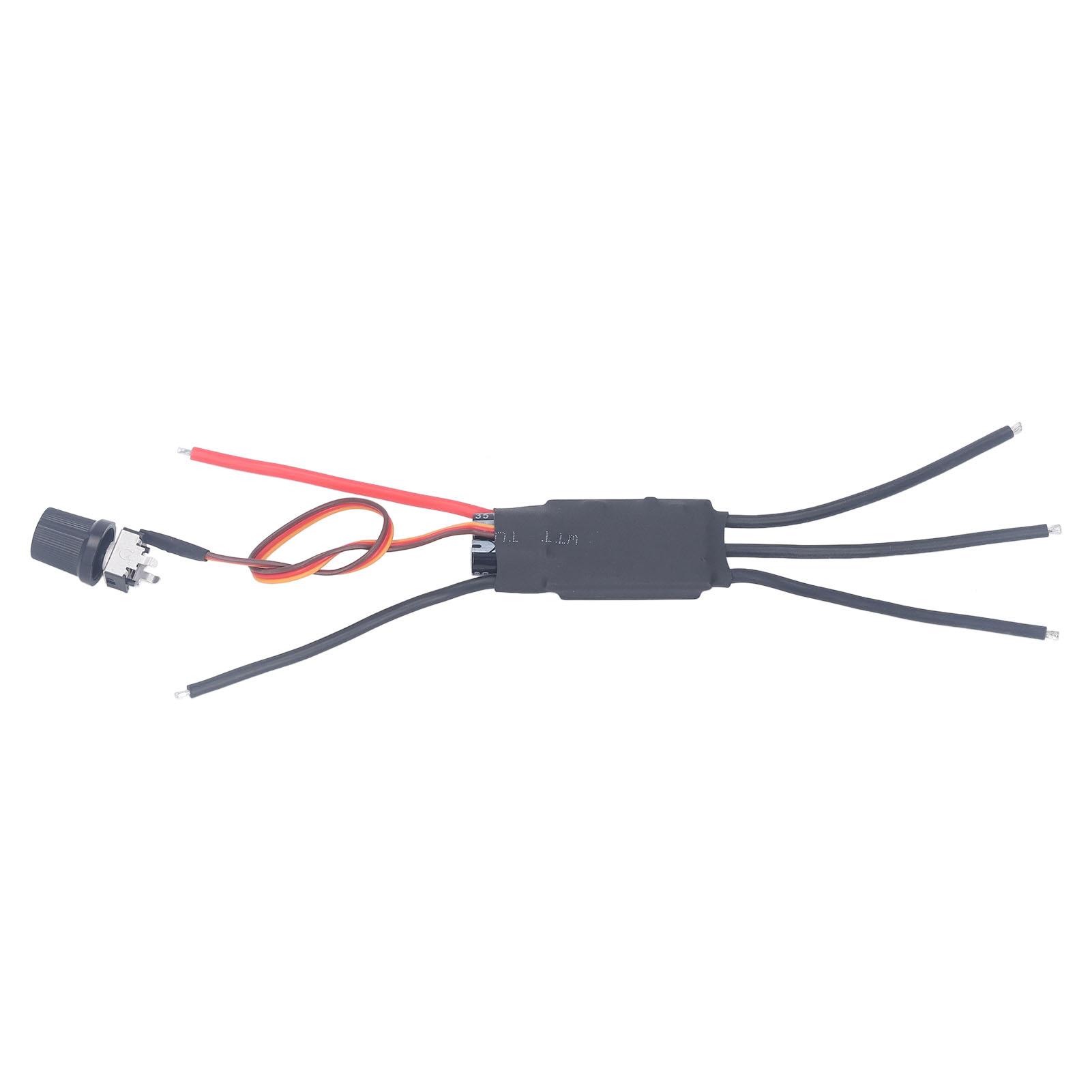 BLDC Controller DC 724V 15A 200W 3 Phase Brushless Motor Speed Controller BLDC Potentiometer for Pump Fan
BLDC Controller DC 724V 15A 200W 3 Phase Brushless Motor Speed Controller BLDC Potentiometer for Pump Fan