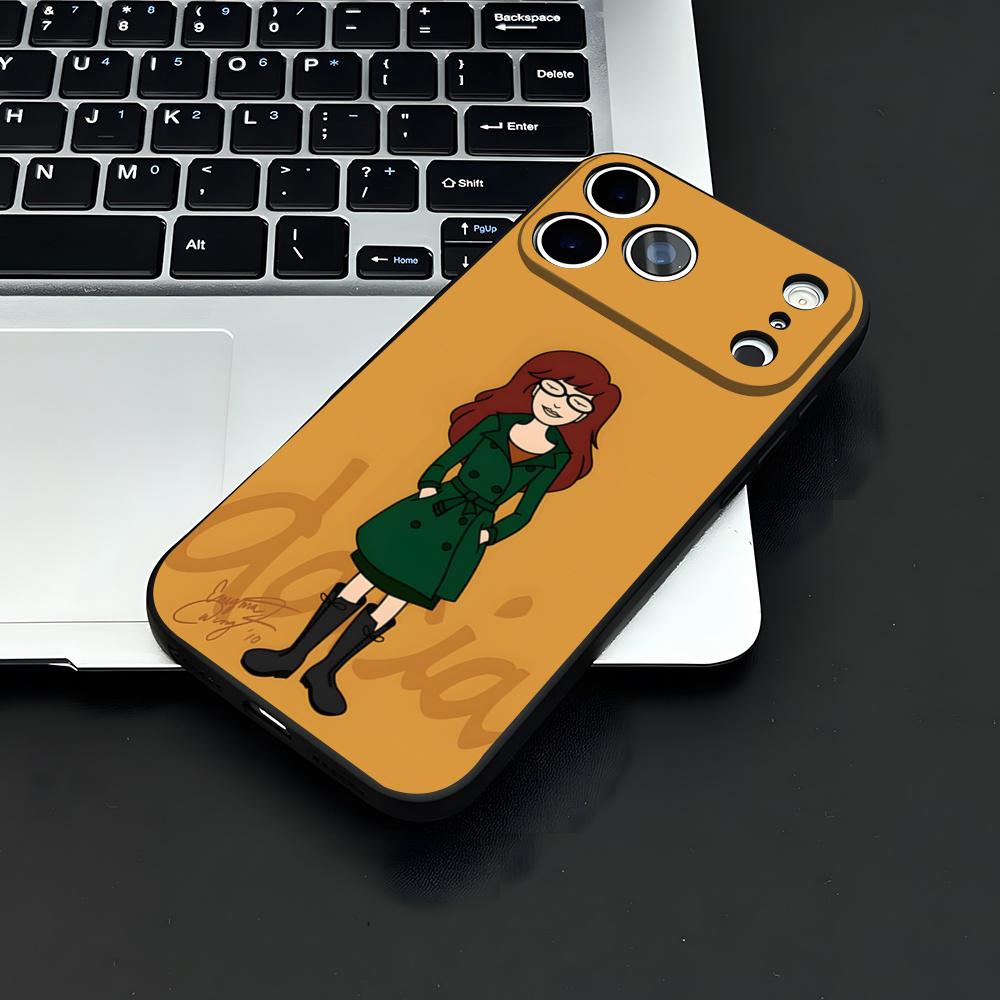 D-Daria Phone Case For IPhone 17 Air 16 E Pro Max 15 14 13 Mini 12 Pro 11 Max Plus Black Soft Shell iPhone 14 Plus
D-Daria Phone Case For IPhone 17 Air 16 E Pro Max 15 14 13 Mini 12 Pro 11 Max Plus Black Soft Shell iPhone 14 Plus