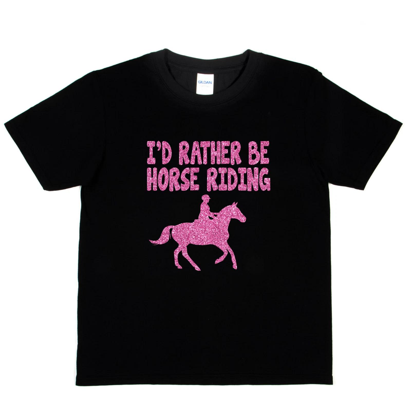 I d Rather Be Horse Riding Pony Birthday Funny Girls Kids T shirt XL
I d Rather Be Horse Riding Pony Birthday Funny Girls Kids T shirt XL