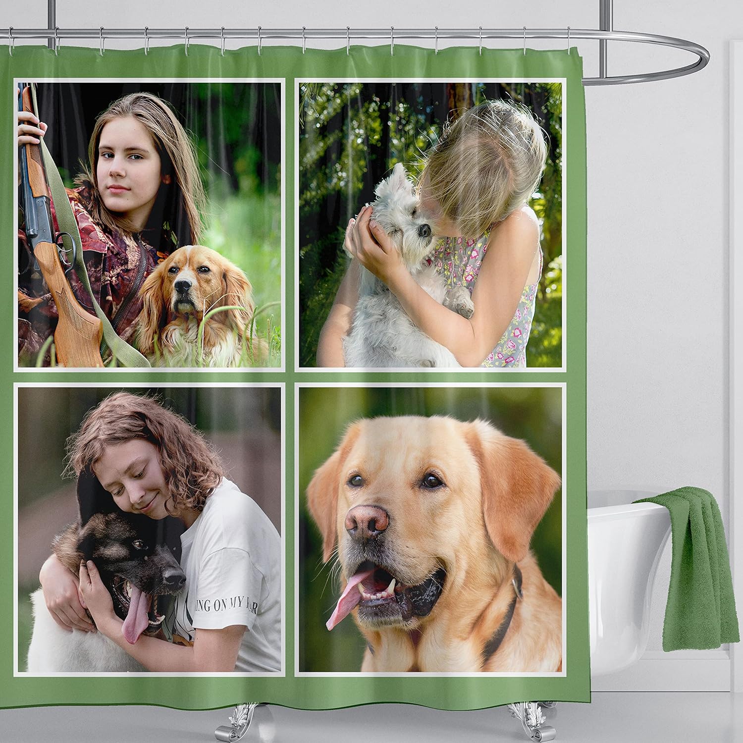 Custom Shower Curtain Shower Curtain With Pictures, Shower Curtains Waterproof Bath Curtain For Bathroom W60H190(CM)-1 Pcs
Custom Shower Curtain Shower Curtain With Pictures, Shower Curtains Waterproof Bath Curtain For Bathroom W60H190(CM)-1 Pcs