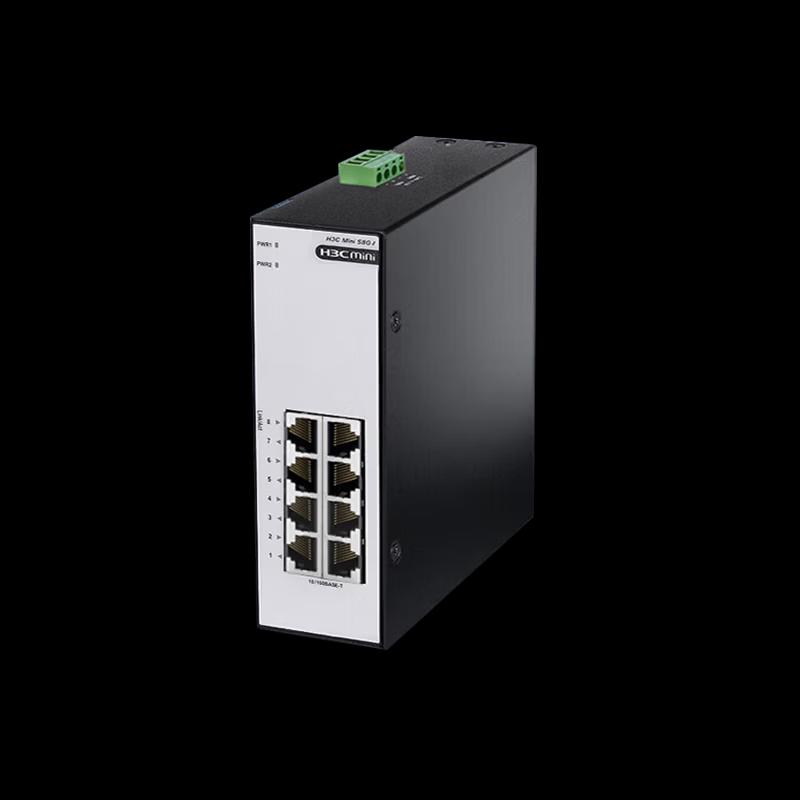 H3C S8G-I Industrial 8-Port Gigabit Ethernet Switch
H3C S8G-I Industrial 8-Port Gigabit Ethernet Switch
