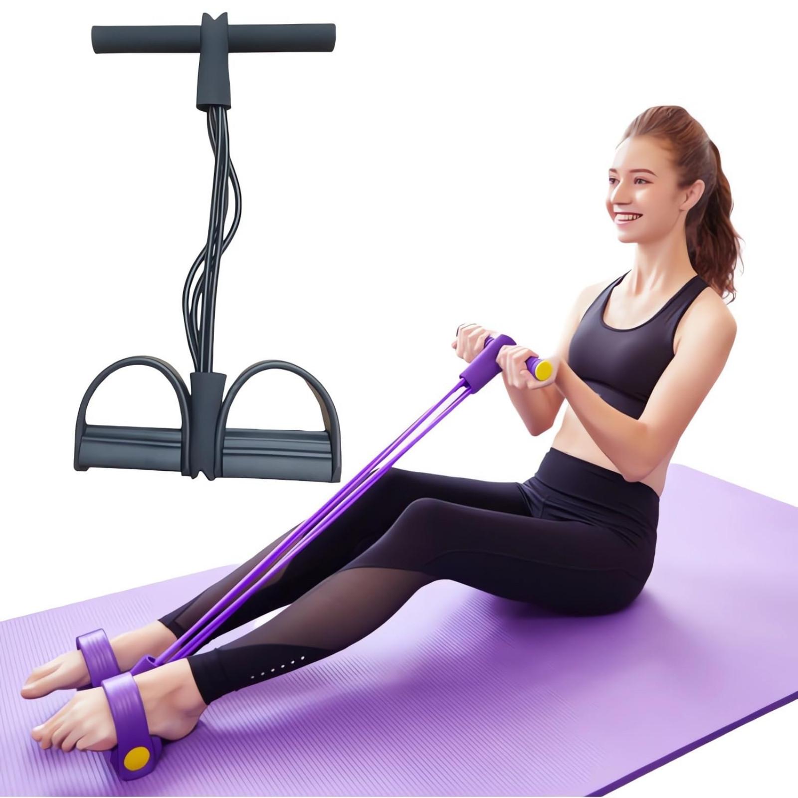 Multifunctional Resistance Band Pedal Exerciser for Home Gym, Yoga, Pilates, Full Body Workout, Portable Fitness Equipment One Size чёрный
Multifunctional Resistance Band Pedal Exerciser for Home Gym, Yoga, Pilates, Full Body Workout, Portable Fitness Equipment One Size чёрный