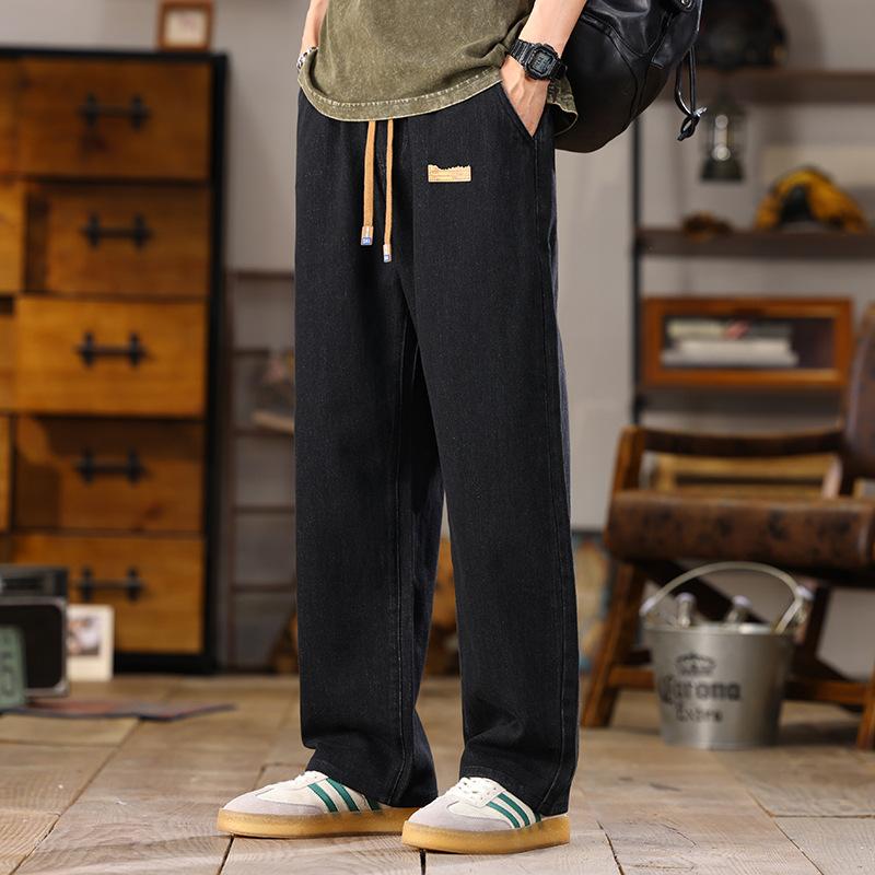 Spring Men s Loose Wide-leg Casual Trousers XXXL чорний
Spring Men s Loose Wide-leg Casual Trousers XXXL чорний