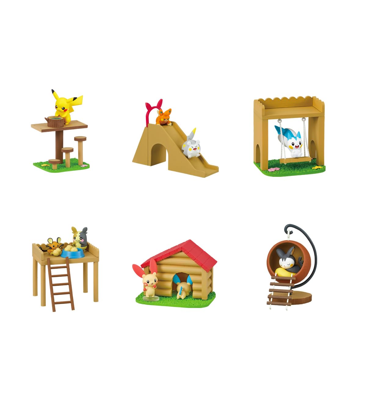 Re-ment Pokemon Everyone Gather Forest Athletic Приблизительно В70 x Ш140 x Г55 мм Изготовлен из ПВХ
Re-ment Pokemon Everyone Gather Forest Athletic Приблизительно В70 x Ш140 x Г55 мм Изготовлен из ПВХ