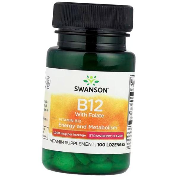 Витамин В12 с фолатом, Vitamin B12 with Folate, Swanson 100леденцов Клубника (36280221) 100Lozenges Strawberry
Витамин В12 с фолатом, Vitamin B12 with Folate, Swanson 100леденцов Клубника (36280221) 100Lozenges Strawberry