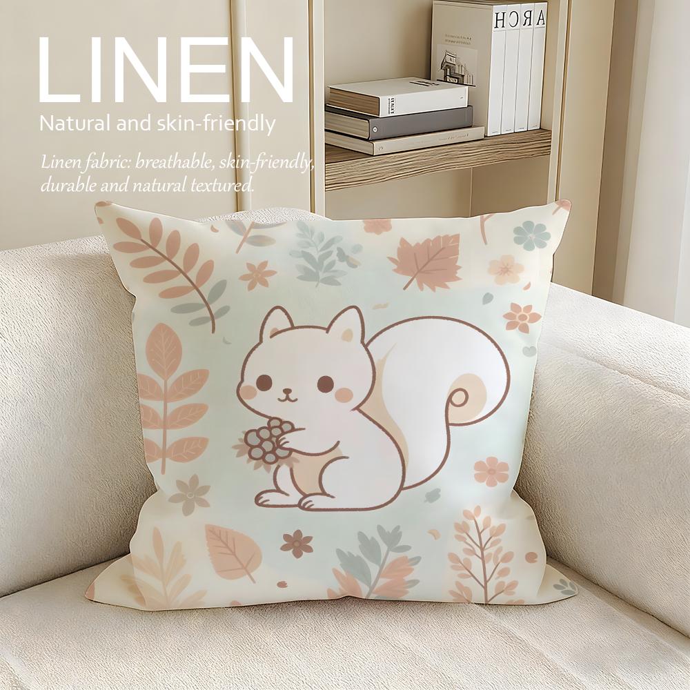 Cute Cloud Squirrel Cushion Cover Pillowcase Set Pcs x x Breathable Washable Sofa Cushion Cover 30X30cm
Cute Cloud Squirrel Cushion Cover Pillowcase Set Pcs x x Breathable Washable Sofa Cushion Cover 30X30cm
