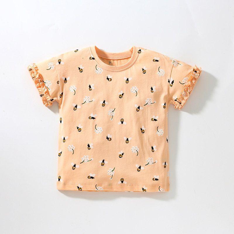 Girls Little Bee Short Sleeve New Summer Children s Clothing Baby Pure Cotton Cartoon T-Shirt Kids Top Infant Half Sleeve Trendy 8 Beige 6t/130 Size Recommended Height 120-130cm
Girls Little Bee Short Sleeve New Summer Children s Clothing Baby Pure Cotton Cartoon T-Shirt Kids Top Infant Half Sleeve Trendy 8 Beige 6t/130 Size Recommended Height 120-130cm