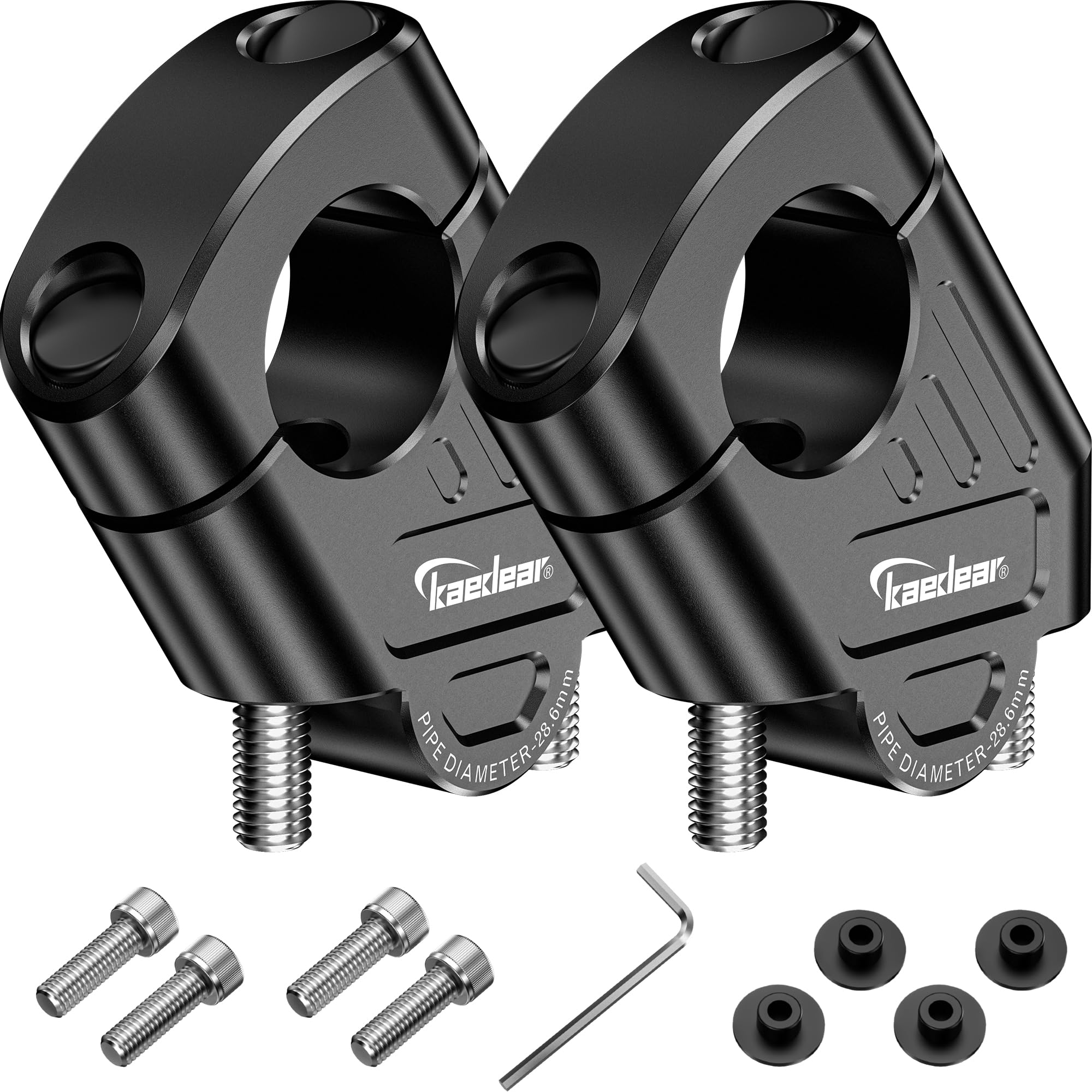 Kaedear Motorcycle Handlebar Clamp Up Post Bar Universal Fit for Handlebar 20mm CNC Machined Set of Pullback Risers Spacer, Spacer, Riser, 28.6mm чёрный
Kaedear Motorcycle Handlebar Clamp Up Post Bar Universal Fit for Handlebar 20mm CNC Machined Set of Pullback Risers Spacer, Spacer, Riser, 28.6mm чёрный