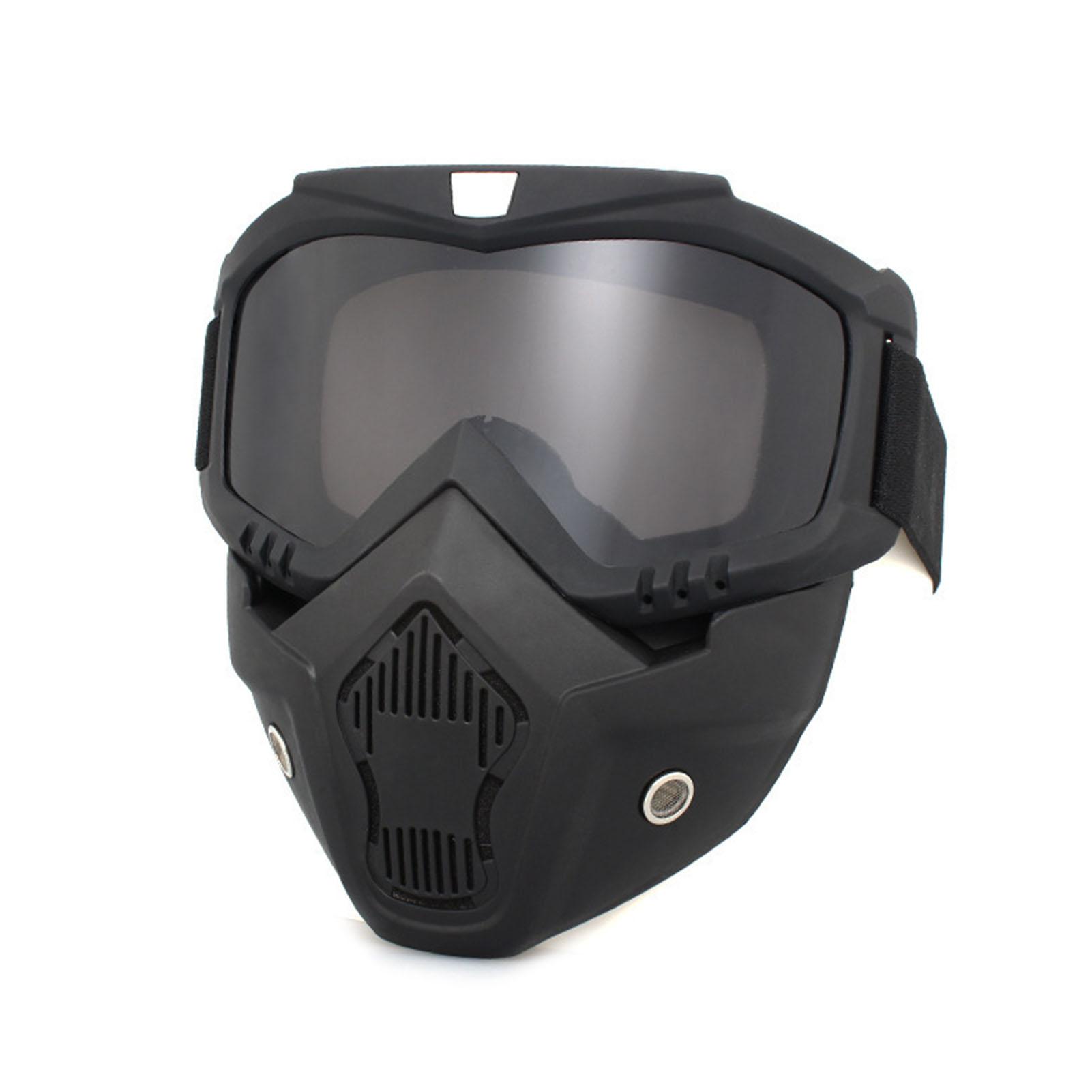 Motorcycle Windproof Goggles Off Road Outdoor Riding Dismantling Equipment Face Shield Black Frame Grey Piece
Motorcycle Windproof Goggles Off Road Outdoor Riding Dismantling Equipment Face Shield Black Frame Grey Piece