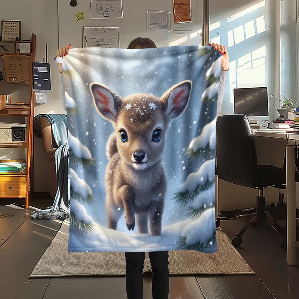 1PC Healing small animals Print Flannel Blanket, High quality Comfortable for All Seasons, Home Decor, Warmth and Comfort 80cm x 120cm
1PC Healing small animals Print Flannel Blanket, High quality Comfortable for All Seasons, Home Decor, Warmth and Comfort 80cm x 120cm