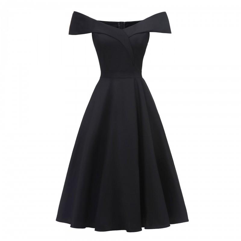 New Style Slim Waist Strapless Dress Evening S чёрный
New Style Slim Waist Strapless Dress Evening S чёрный