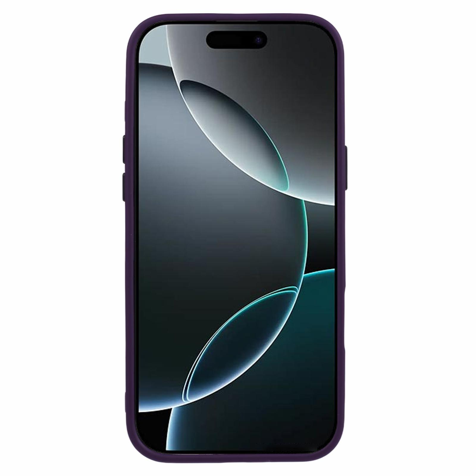 For iPhone 16 Pro Case Compatible with MagSafe Skin-Touch Matte Anti-Drop TPU+PC Phone Cover Light Purple
For iPhone 16 Pro Case Compatible with MagSafe Skin-Touch Matte Anti-Drop TPU+PC Phone Cover Light Purple