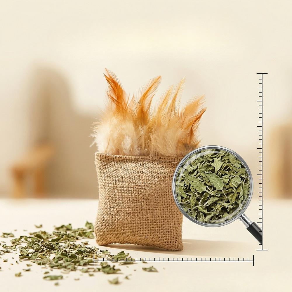 Cat Toy Cotton Fabric Feather Chewing Toy Cat Mint Wood Knotweed Teething Toy Cat Self-amusement Relaxation Gadget Cat Mint
Cat Toy Cotton Fabric Feather Chewing Toy Cat Mint Wood Knotweed Teething Toy Cat Self-amusement Relaxation Gadget Cat Mint