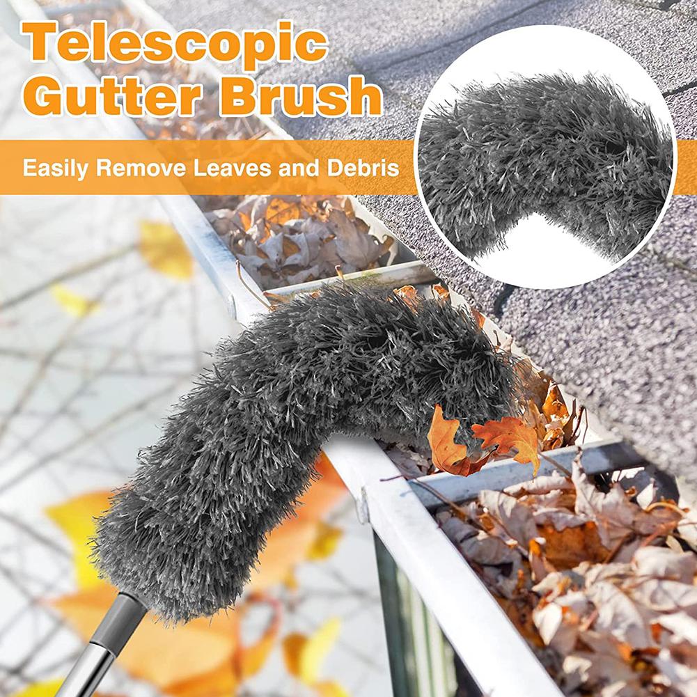 Gutter Cleaning Brush Roofing Tool Gutter Curved Design Gutter Cleaning Tools Easy Remove Leave For Dust Debris Leaves Bran I9L3
Gutter Cleaning Brush Roofing Tool Gutter Curved Design Gutter Cleaning Tools Easy Remove Leave For Dust Debris Leaves Bran I9L3