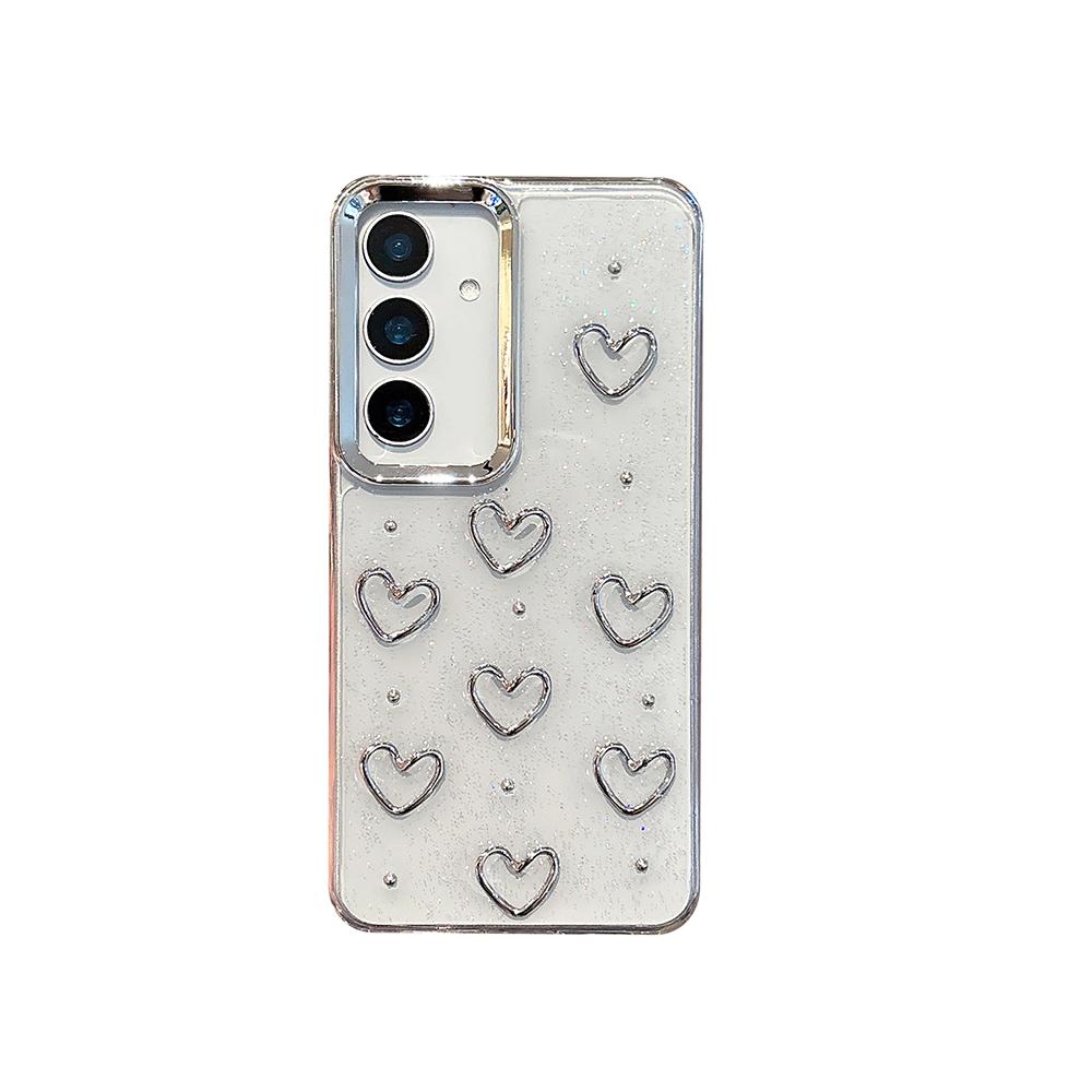 Cute 3D Silvery Bow Phone Case For Samsung Galaxy A16 A25 A35 A56 A55 A54 A05S Soft Shockproof Transparent Cover Epoxy Shell For Galaxy A06
Cute 3D Silvery Bow Phone Case For Samsung Galaxy A16 A25 A35 A56 A55 A54 A05S Soft Shockproof Transparent Cover Epoxy Shell For Galaxy A06
