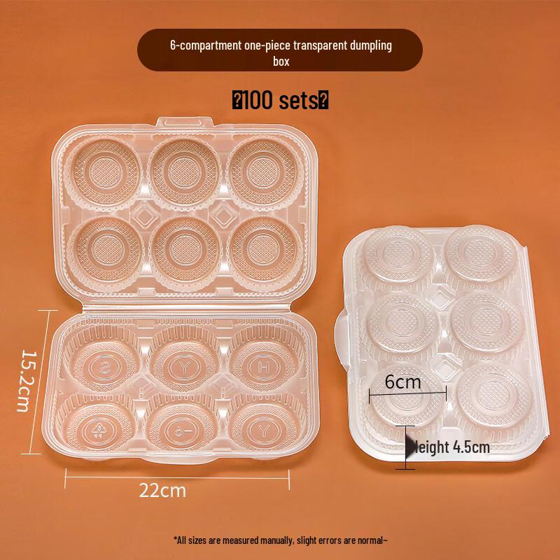 Disposable 6-Compartment Food Takeout Boxes
Disposable 6-Compartment Food Takeout Boxes