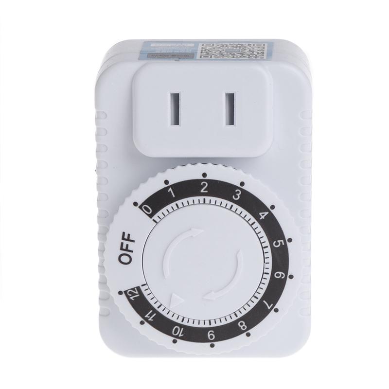 AC 110V 12 Hour Mechanical Switch Timer Socket For Home Appliances Control Motorcycle Charging Timer US Plug
AC 110V 12 Hour Mechanical Switch Timer Socket For Home Appliances Control Motorcycle Charging Timer US Plug