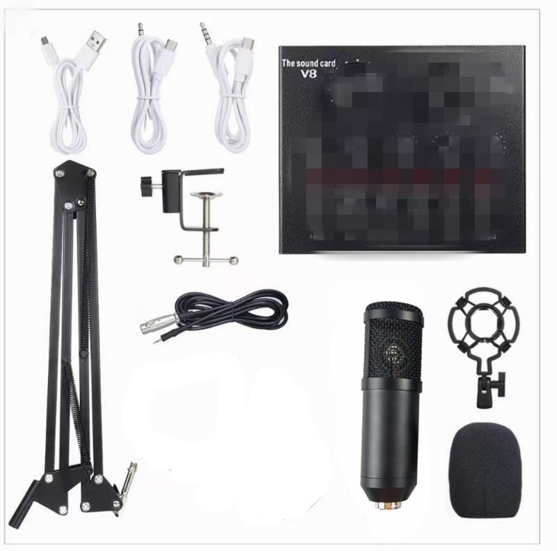 2026 Germany BM-800 Mobile Computer Mic & V8 Sound Card V8 чорний
2026 Germany BM-800 Mobile Computer Mic & V8 Sound Card V8 чорний