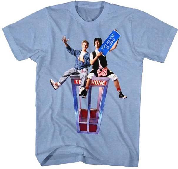 Bill & Ted s Excellent Adventure Movie You Should Be Here Sign Men s T shirt S
Bill & Ted s Excellent Adventure Movie You Should Be Here Sign Men s T shirt S
