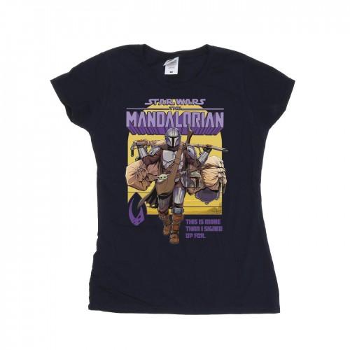 Star Wars Womens/Ladies The Mandalorian More Than I Signed Up For Cotton T-Shirt XXL білий
Star Wars Womens/Ladies The Mandalorian More Than I Signed Up For Cotton T-Shirt XXL білий