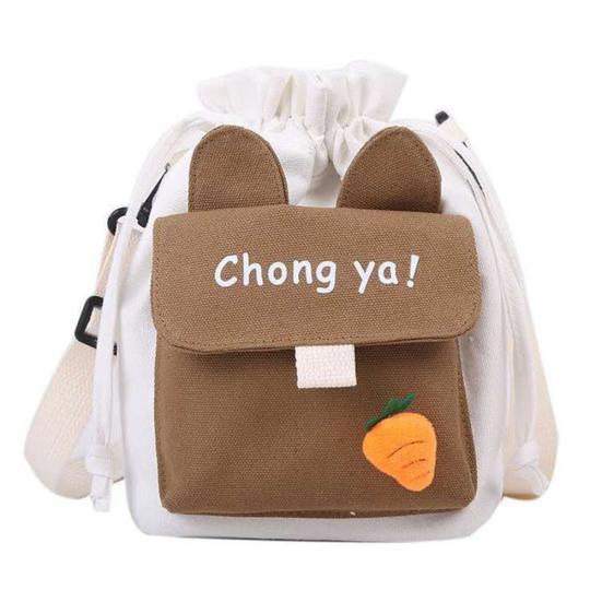 Новейшие женщины Холст Мультфильм Милый кролик Морковь Дизайн Crossbody Сумки Плечо Сумка
Новейшие женщины Холст Мультфильм Милый кролик Морковь Дизайн Crossbody Сумки Плечо Сумка